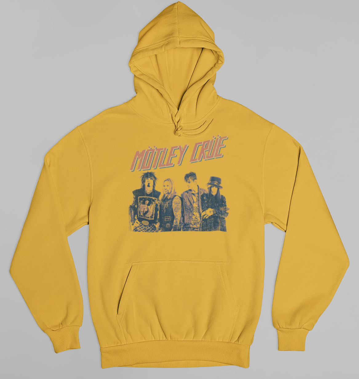 MERCHMOMENT Motley Crue - Retro Boomin Classic Hoodie [Apparel]
