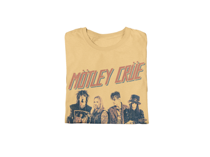 MERCHMOMENT Motley Crue - Retro Boomin Jumbo Print T-Shirt [Apparel]
