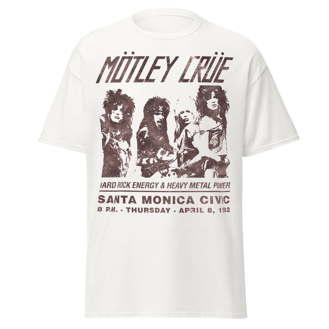 Stakes - Motley Crue - Santa Monica Jumbo Print T-Shirt []