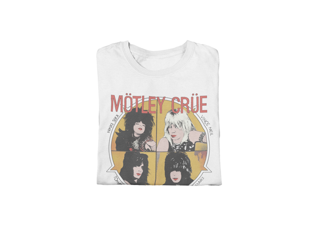 Stakes - Motley Crue - Shout 83/84 Tour Jumbo Print T-Shirt []