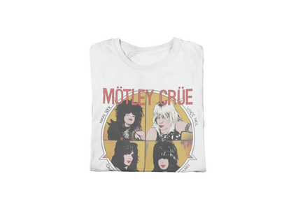 MERCHMOMENT Motley Crue - Shout 83/84 Tour Jumbo Print T-Shirt [Apparel]