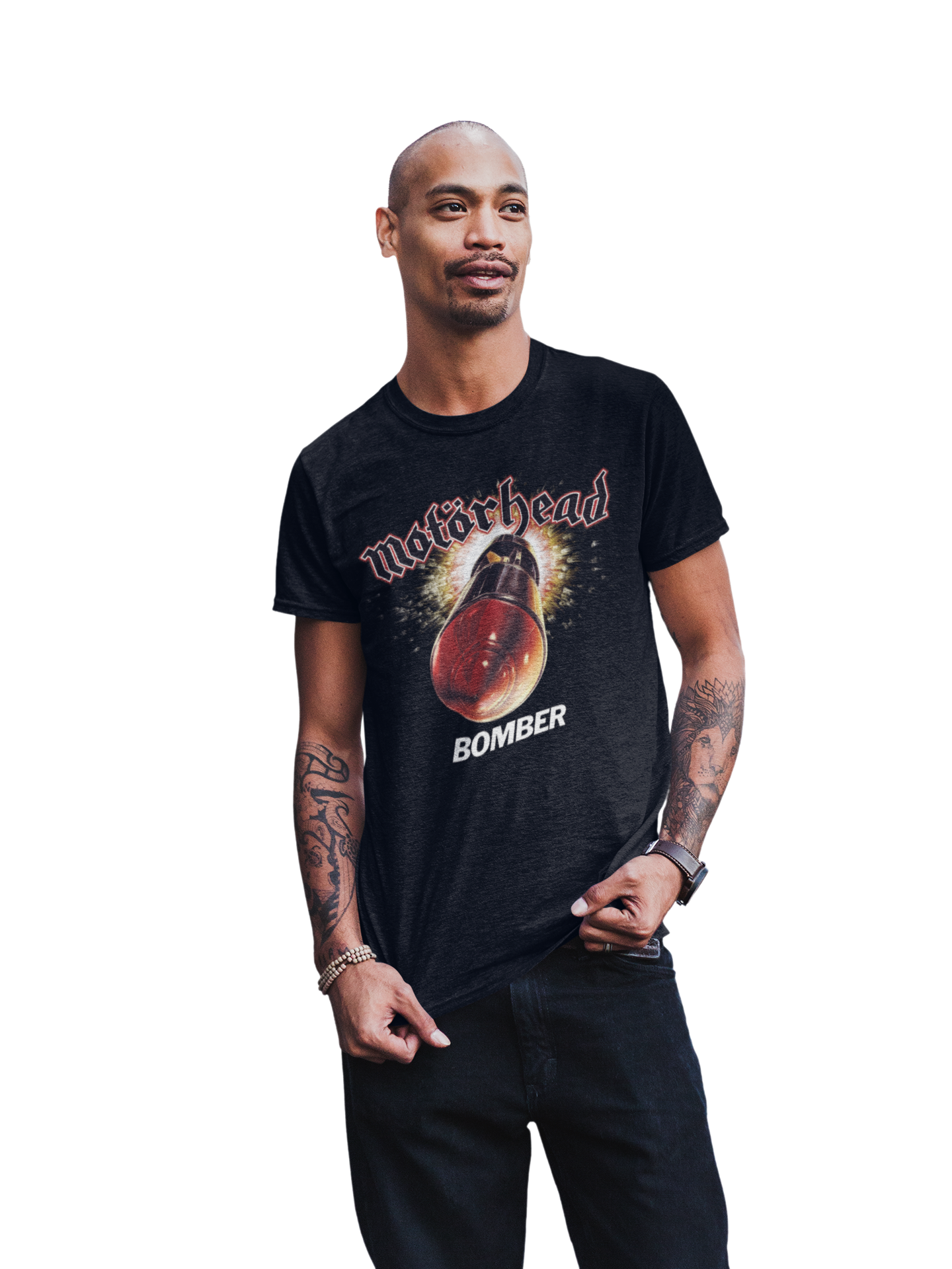 MERCHMOMENT Motorhead - Big Bomber Jumbo Print T-Shirt [Apparel]