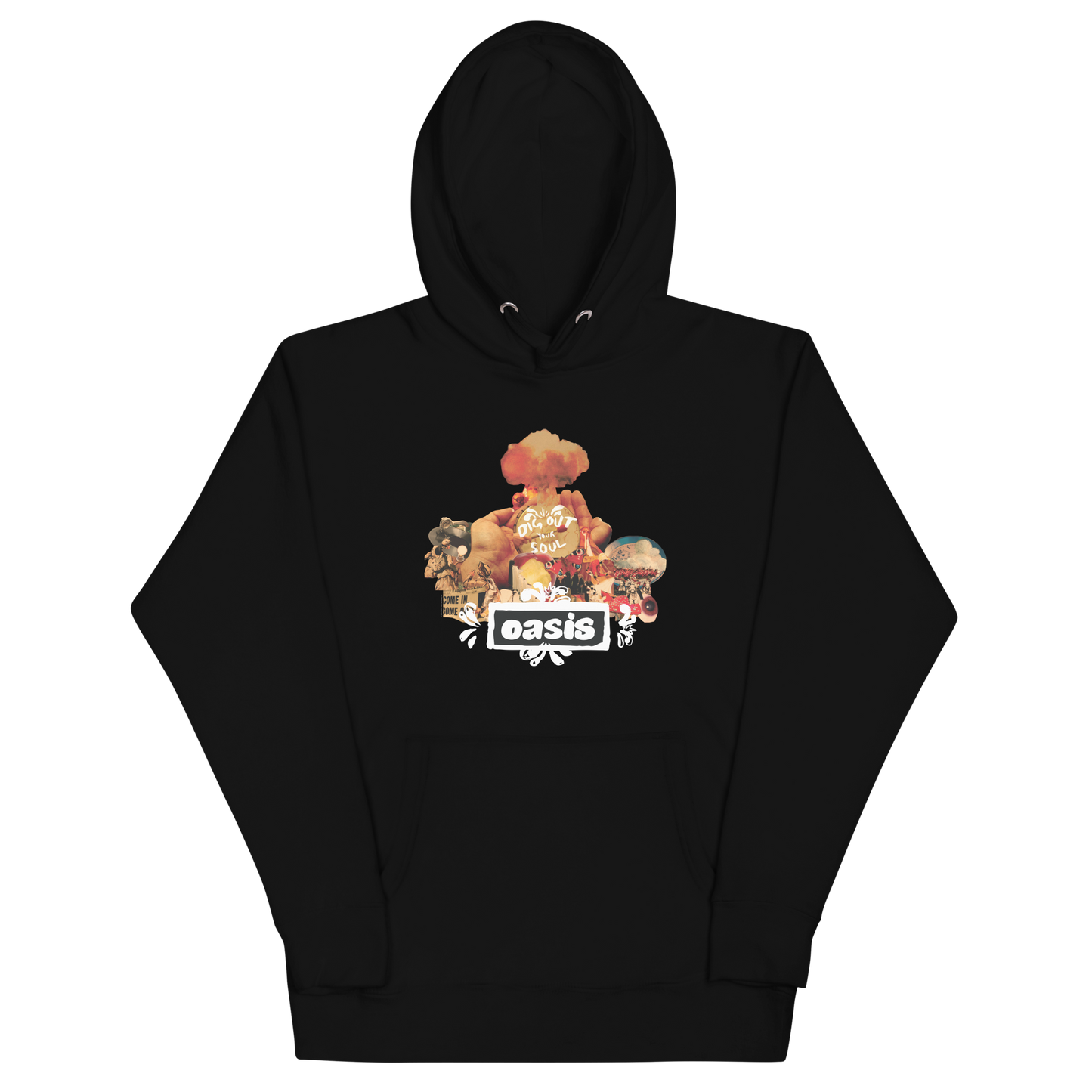MERCHMOMENT Oasis Collage Hoodie [Apparel]