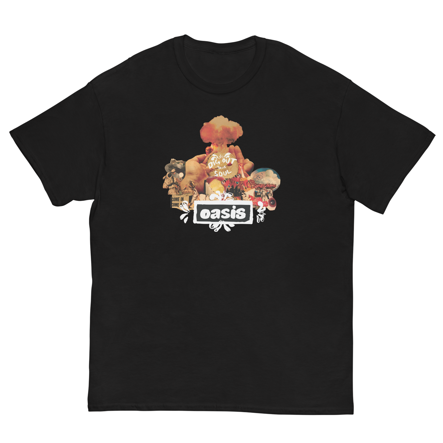 MERCHMOMENT Oasis Collage Jumbo Print T-Shirt [Apparel]