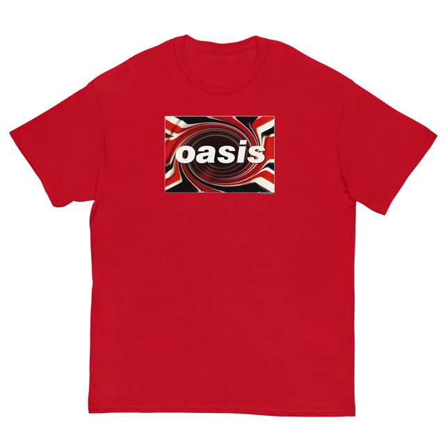 Oasis Union Jack Jumbo Print T-Shirt []