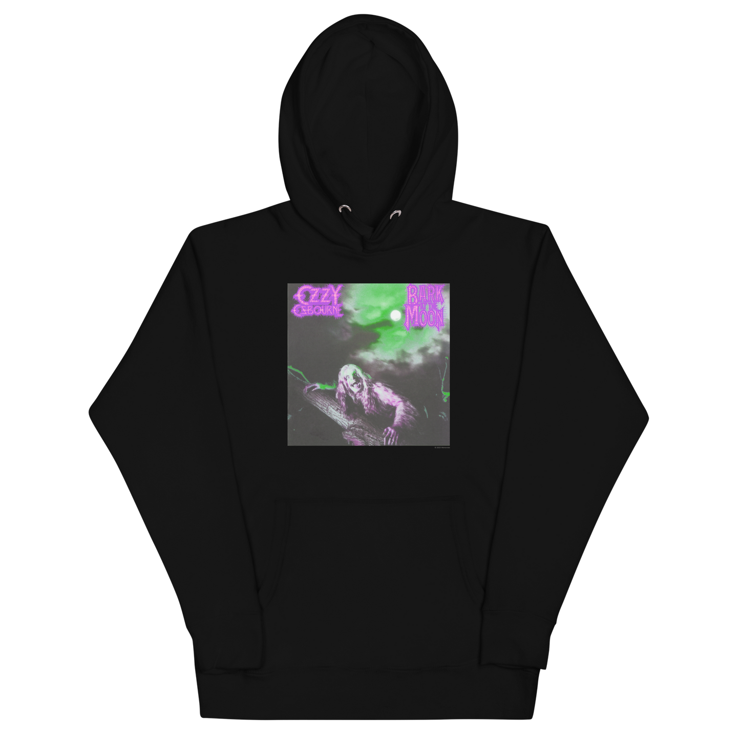 MERCHMOMENT Ozzy Osbourne Neon Bark Classic Hoodie [Apparel]