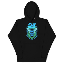 MERCHMOMENT Ozzy Osbourne Neon Blue Bat Classic Hoodie [Apparel]