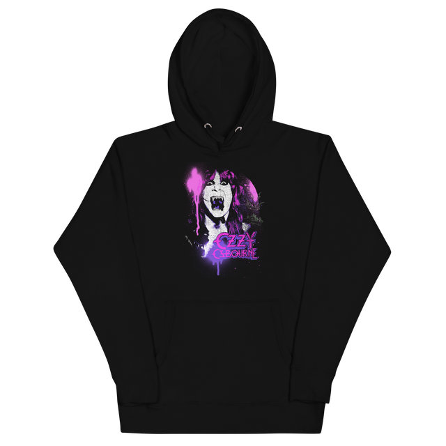 Ozzy Osbourne Purple Screaming Classic Hoodie []