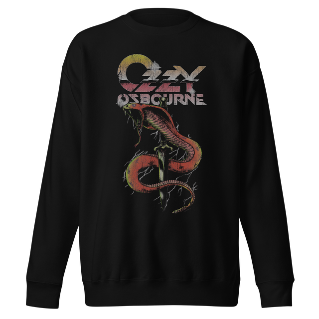 Stakes - Ozzy Osbourne Snake Bite Jumbo Print Sweatshirt []