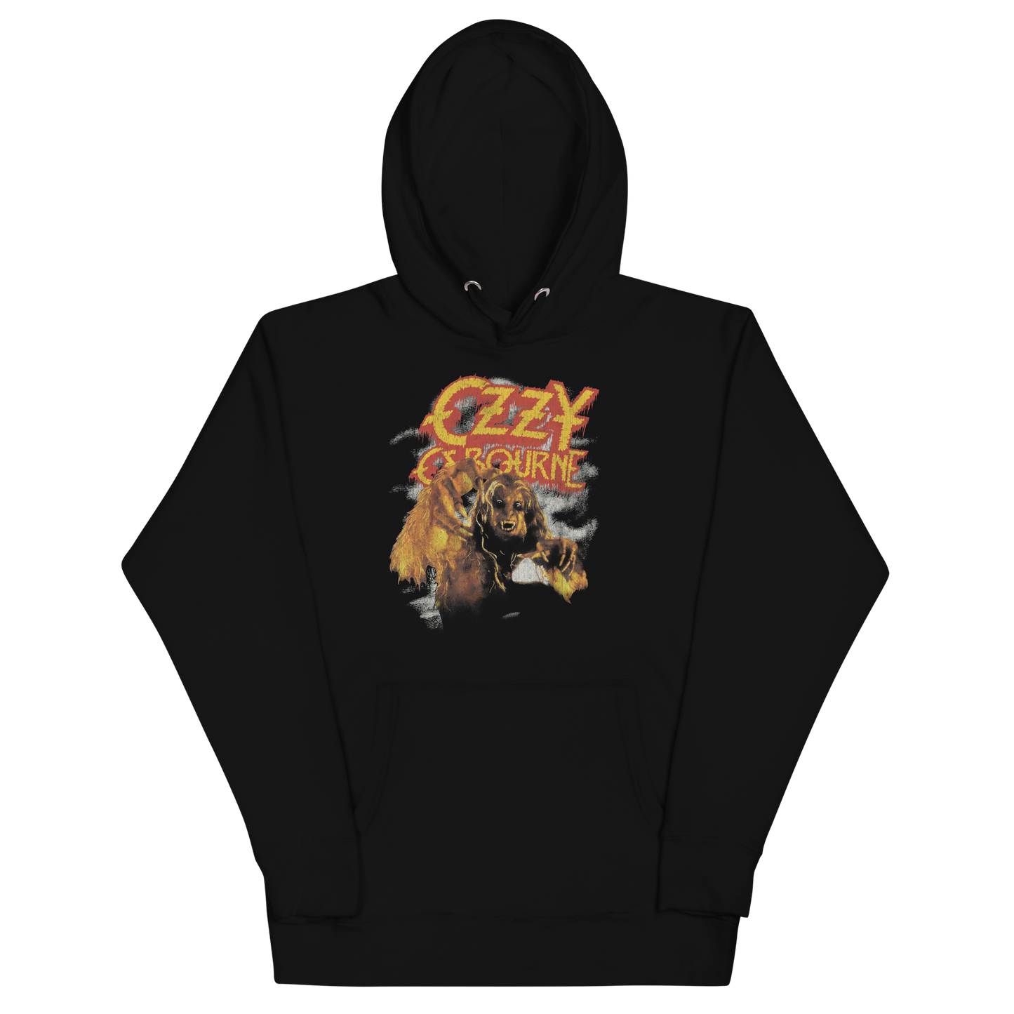 MERCHMOMENT Ozzy Osbourne Vintage Werewolf Classic Hoodie [Apparel]