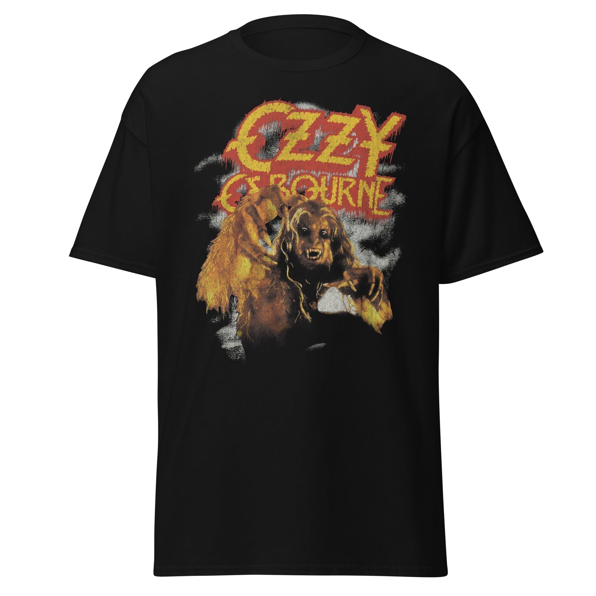 Ozzy Osbourne 総柄Tシャツ ヴィンテージ　XL Ozzy Ozbourne 1992 Vintage All Over Print Tattoo Band T