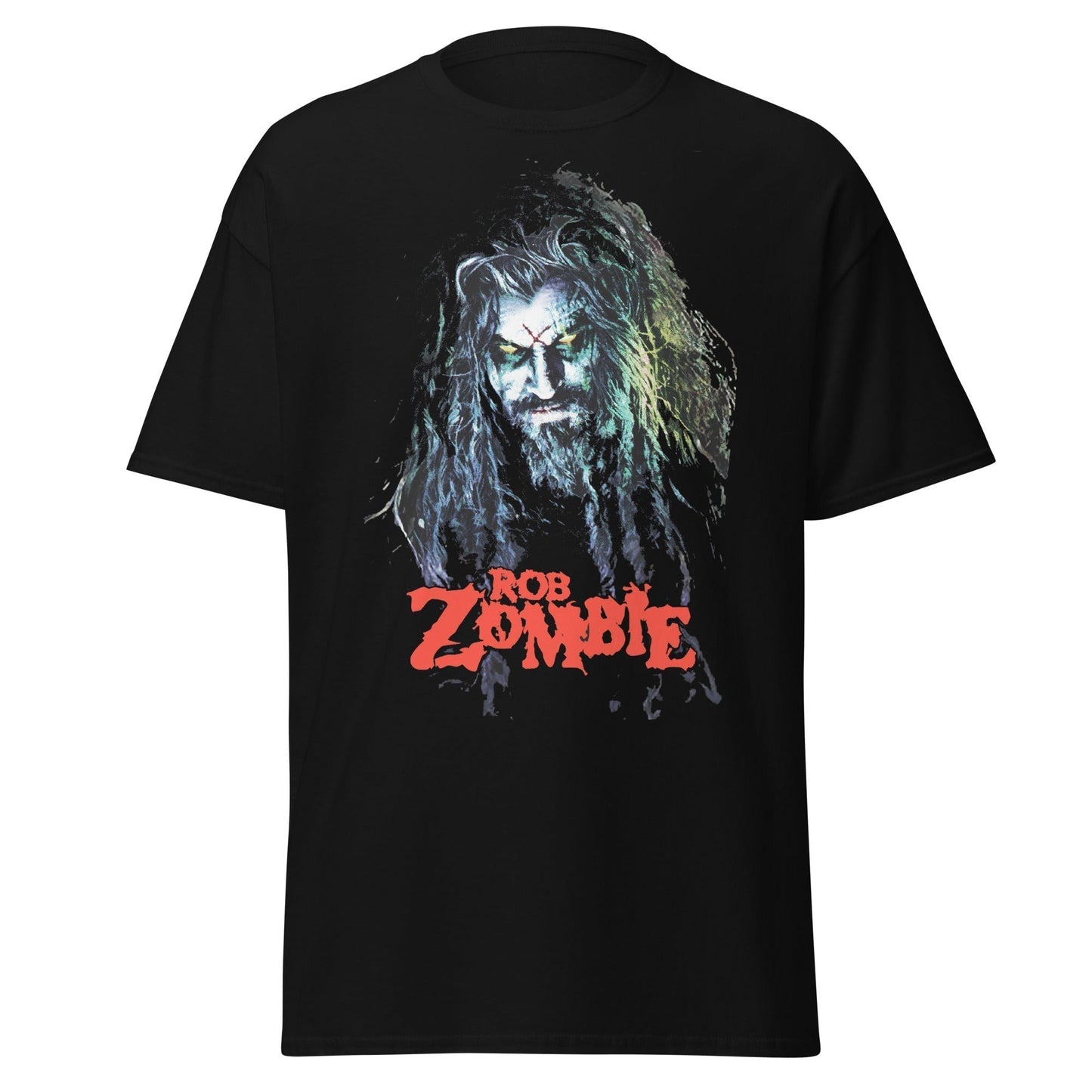 MERCHMOMENT Rob Zombie - Classic Logo Jumbo Print T-Shirt [Apparel]
