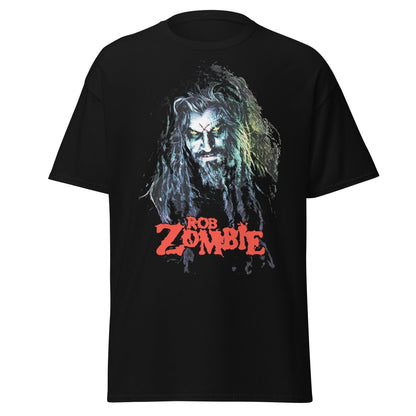 MERCHMOMENT Rob Zombie - Classic Logo Jumbo Print T-Shirt [Apparel]