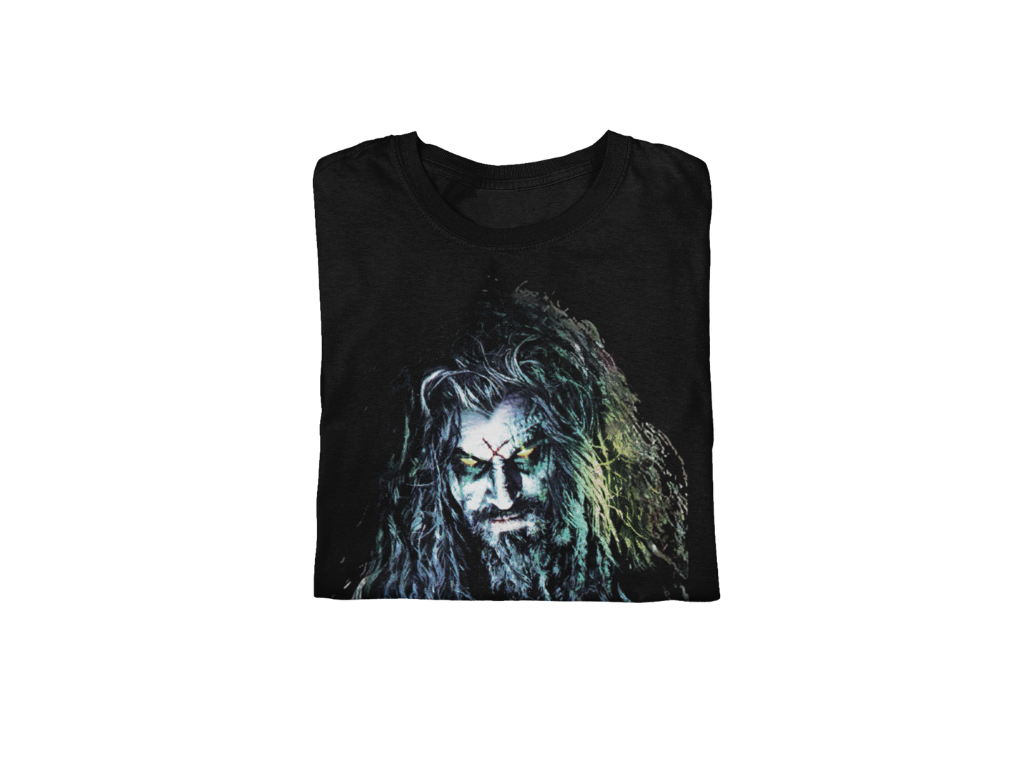 MERCHMOMENT Rob Zombie - Classic Logo Jumbo Print T-Shirt [Apparel]