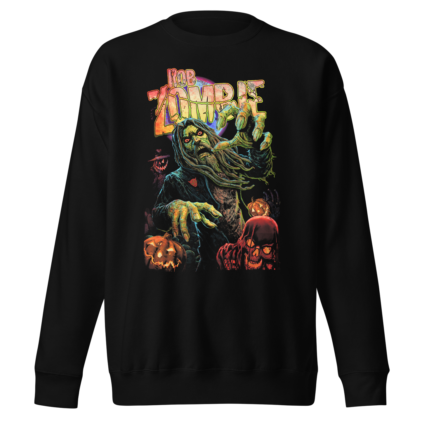 MERCHMOMENT Rob Zombie - Halloween Jumbo Print Sweatshirt [Apparel]