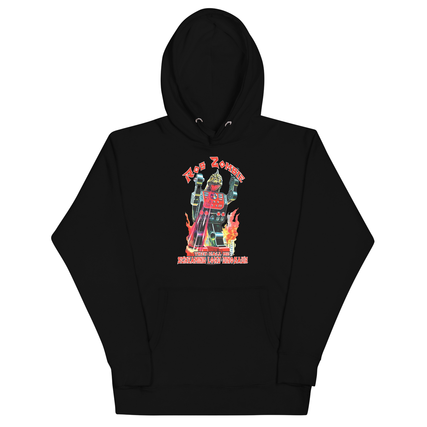 MERCHMOMENT Rob Zombie Lord Dinosaur Classic Hoodie [Apparel]