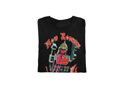 MERCHMOMENT Rob Zombie Lord Dinosaur Jumbo Print T-Shirt [Apparel]