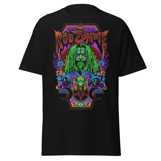 Stakes - Rob Zombie - Pyschedelic Jumbo Print T-Shirt []