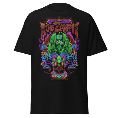 MERCHMOMENT Rob Zombie - Pyschedelic Jumbo Print T-Shirt [Apparel]