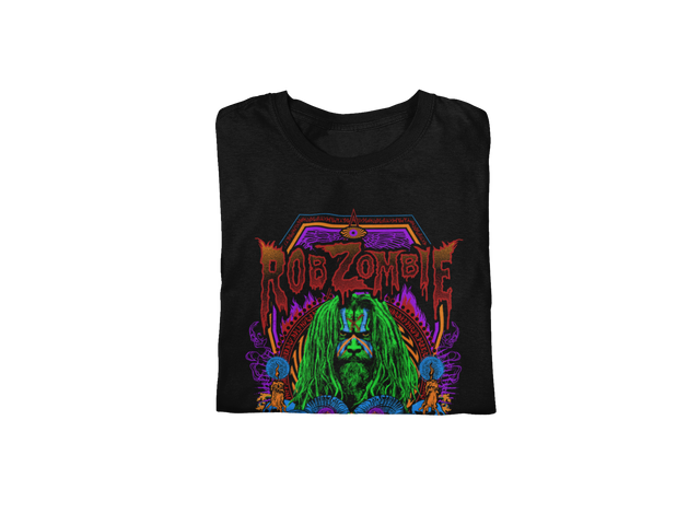 Stakes - Rob Zombie - Pyschedelic Jumbo Print T-Shirt []