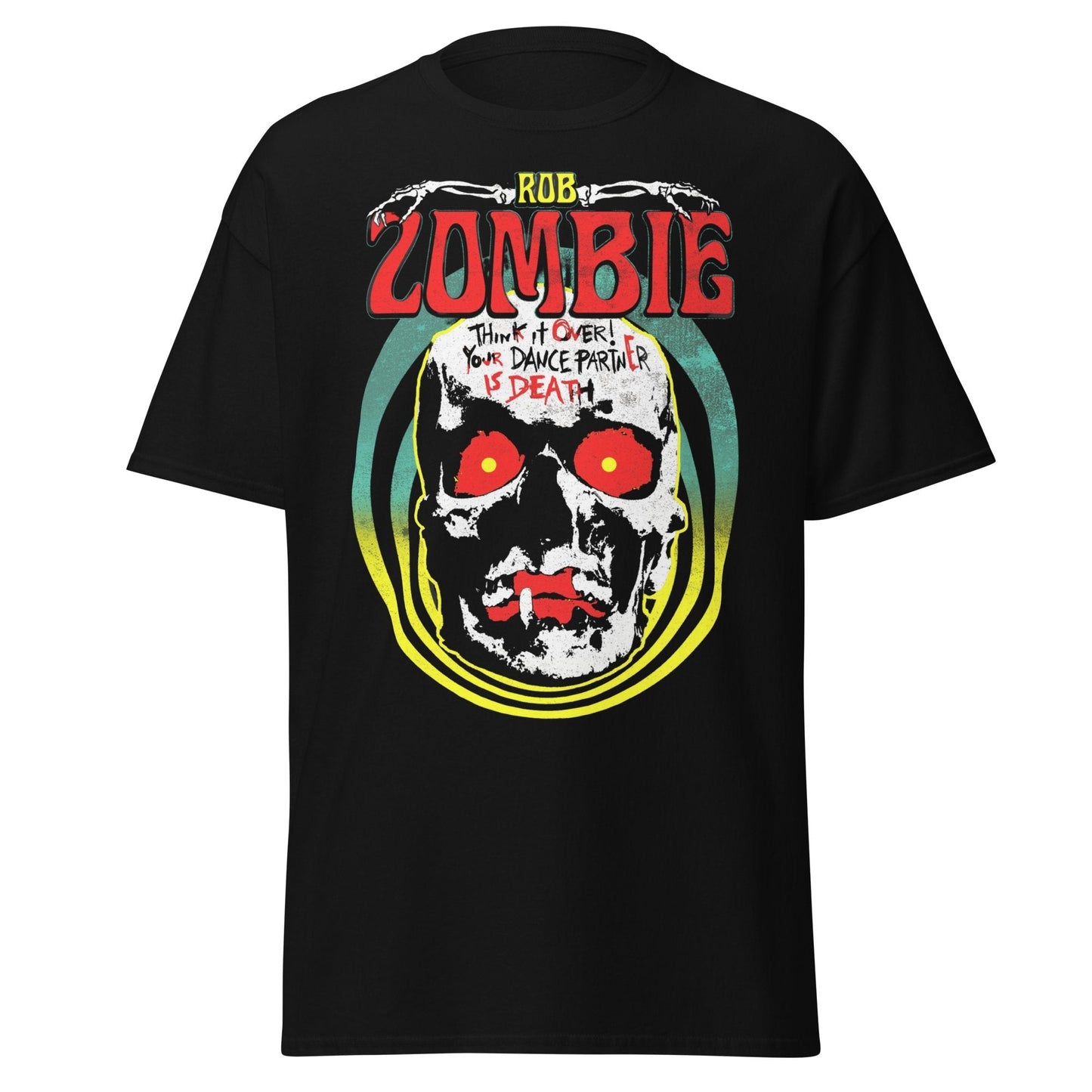MERCHMOMENT Rob Zombie Think It Over Jumbo Print T-Shirt [Apparel]