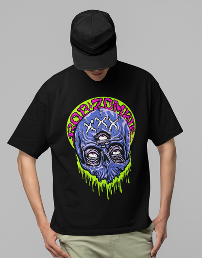 MERCHMOMENT Rob Zombie - Triple Eye Jumbo Print T-Shirt [Apparel]