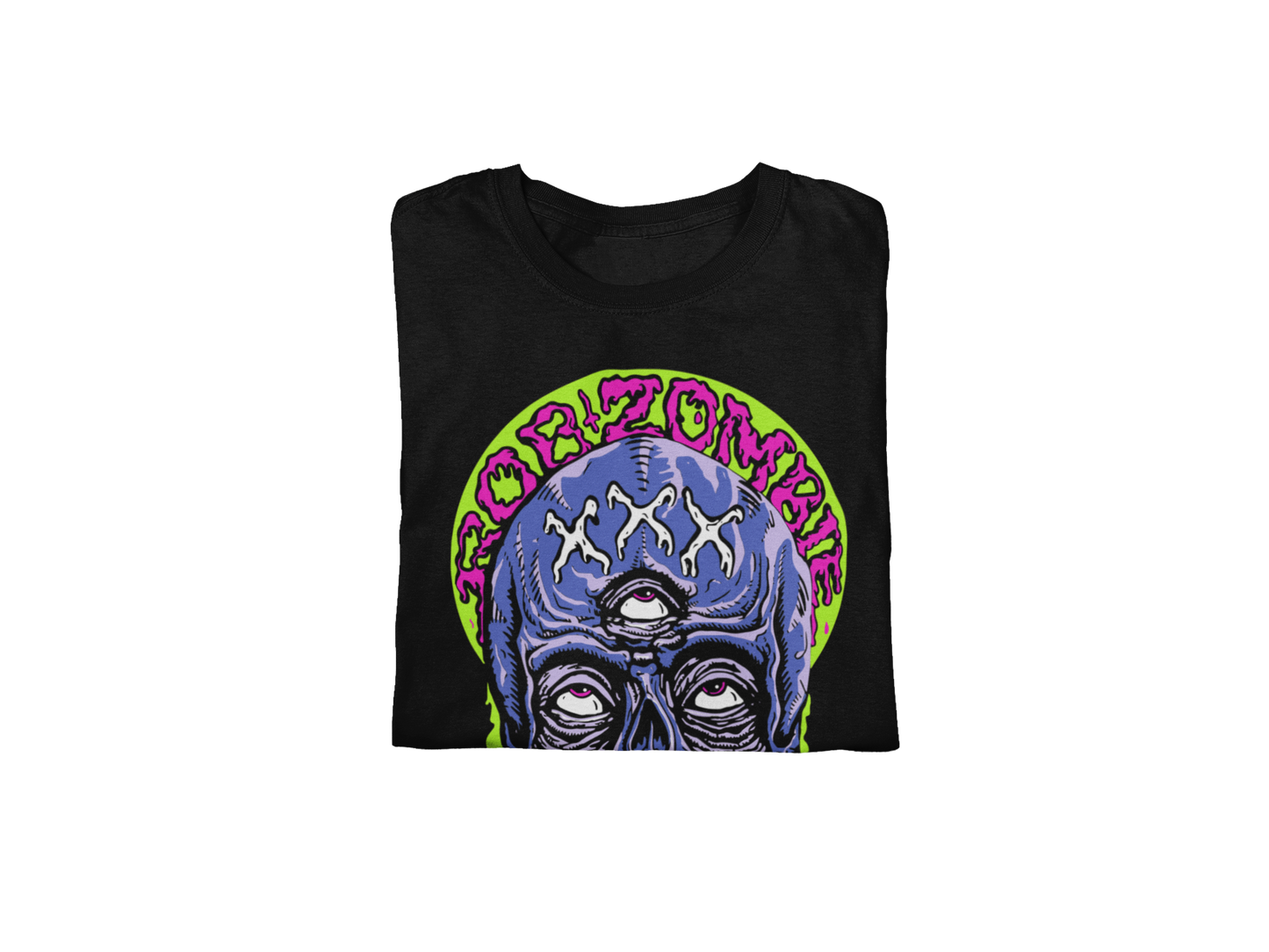 MERCHMOMENT Rob Zombie - Triple Eye Jumbo Print T-Shirt [Apparel]