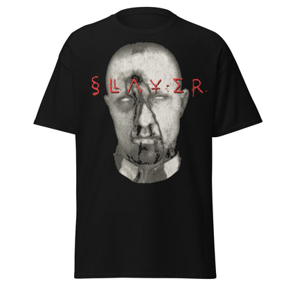 MERCHMOMENT Slayer Blank Eyes Jumbo Print T-shirt [Apparel]