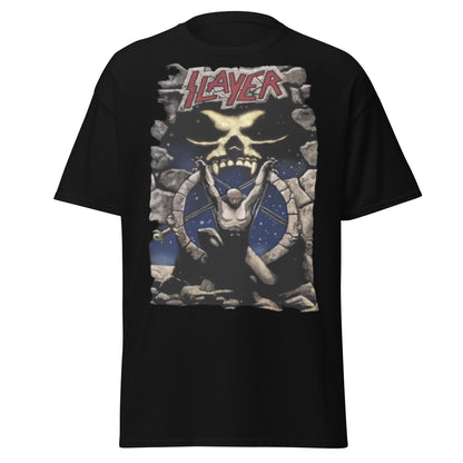 MERCHMOMENT Slayer - Bow Down Jumbo Print T-Shirt [Apparel]