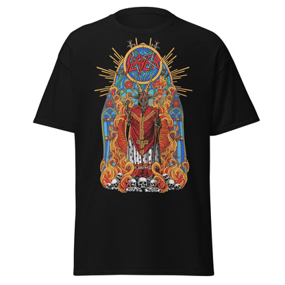 MERCHMOMENT Slayer - Chapel Jumbo Print T-Shirt [Apparel]