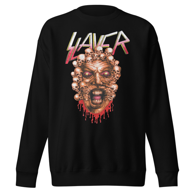 Stakes - Slayer Demon Drip Jumbo Print Sweatshirt []