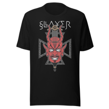 MERCHMOMENT Slayer Devil's Horns Vintage Jumbo Print T-Shirt [Apparel]
