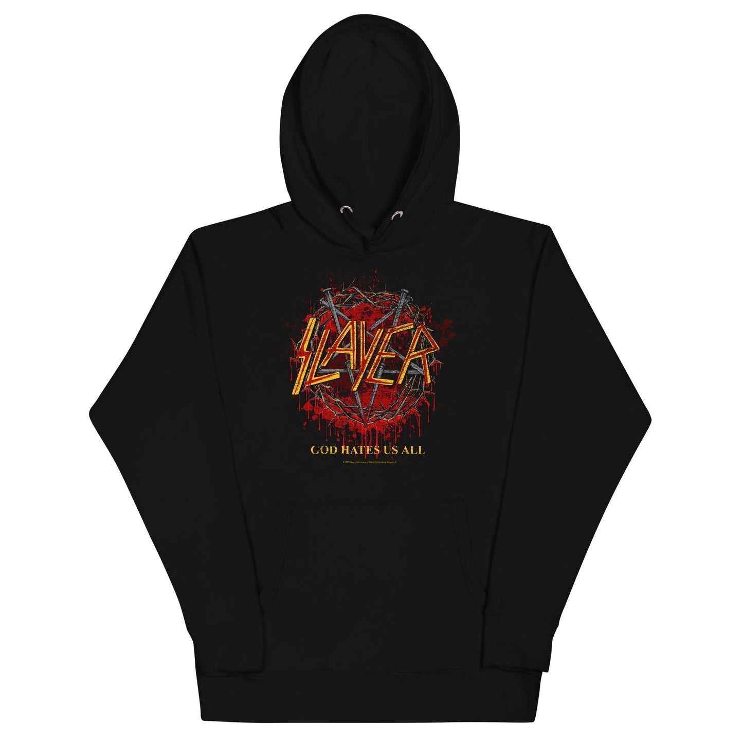 MERCHMOMENT Slayer - God Hates Us All Hoodie [Apparel]