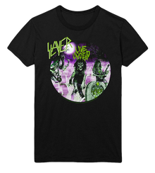 MERCHMOMENT Slayer Green Undead Jumbo Print T-Shirt [Apparel]