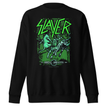 MERCHMOMENT Slayer Neon Hell Awaits Jumbo Print Sweatshirt [Apparel]