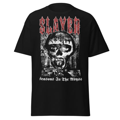 MERCHMOMENT Slayer Seasons in the Abyss Jumbo Print T-shirt [Apparel]