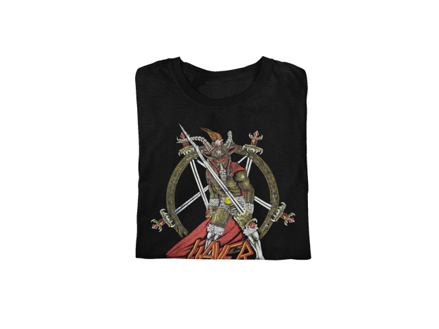 Stakes - Slayer - Show No Mercy Jumbo Print T-Shirt []