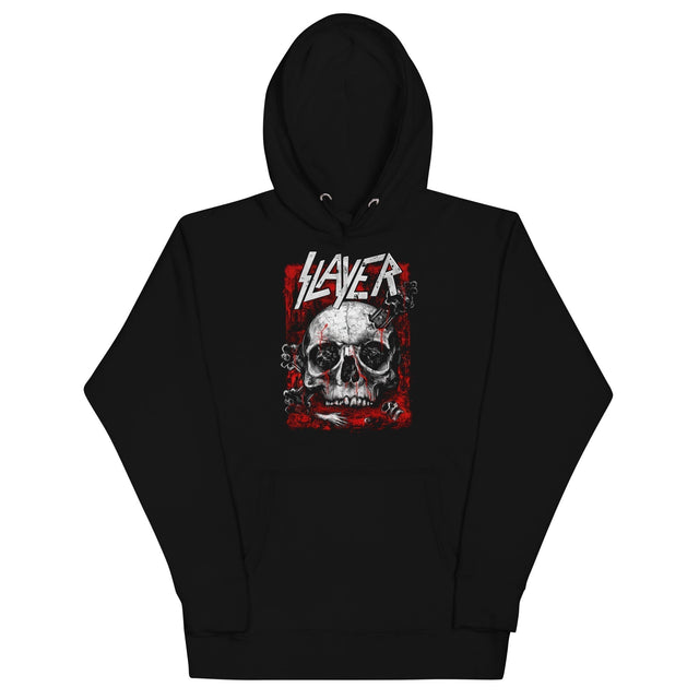 Stakes - Slayer - Skull Logo Hoodie []