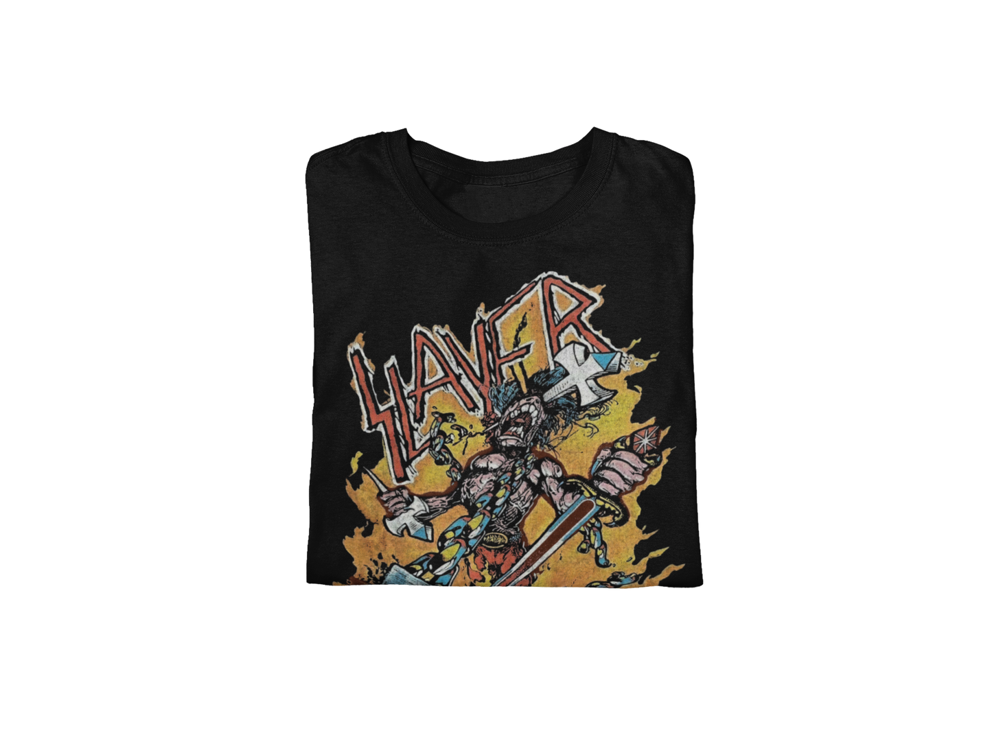 Slayer - Slain By The Sword Jumbo Print T-Shirt []