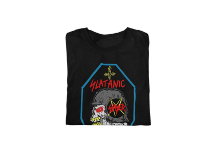 MERCHMOMENT Slayer - Slaytanic Jumbo Print T-Shirt [Apparel]