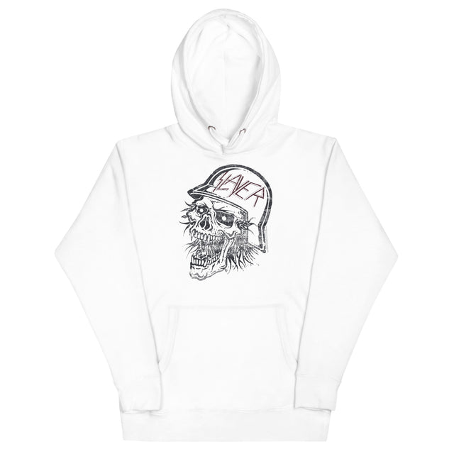 Stakes - Slayer - Stamped Skull Hoodie []