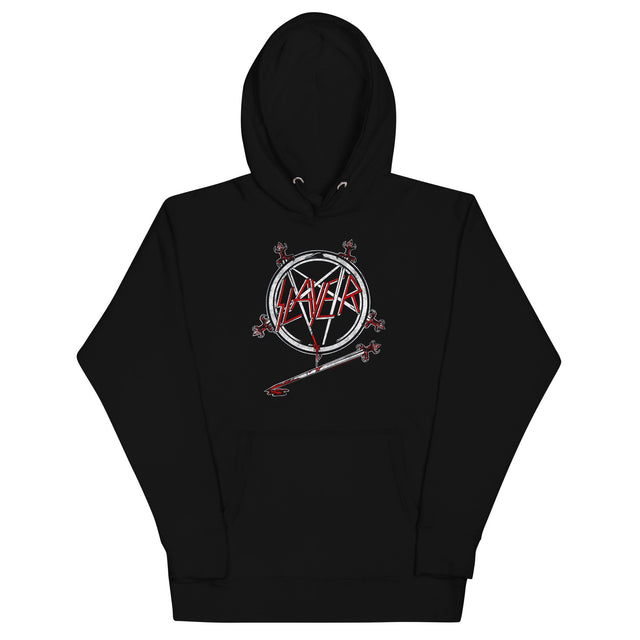 Stakes - Slayer - Sword Logo Hoodie []