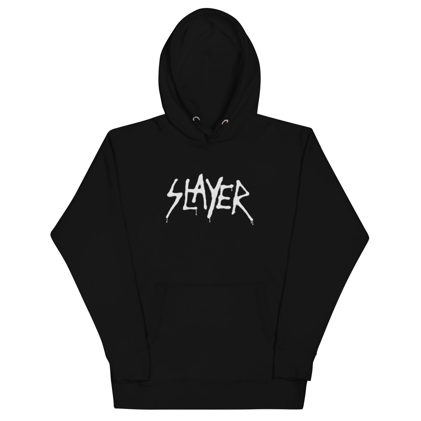 Slayer - White Drip Logo Hoodie [Apparel]
