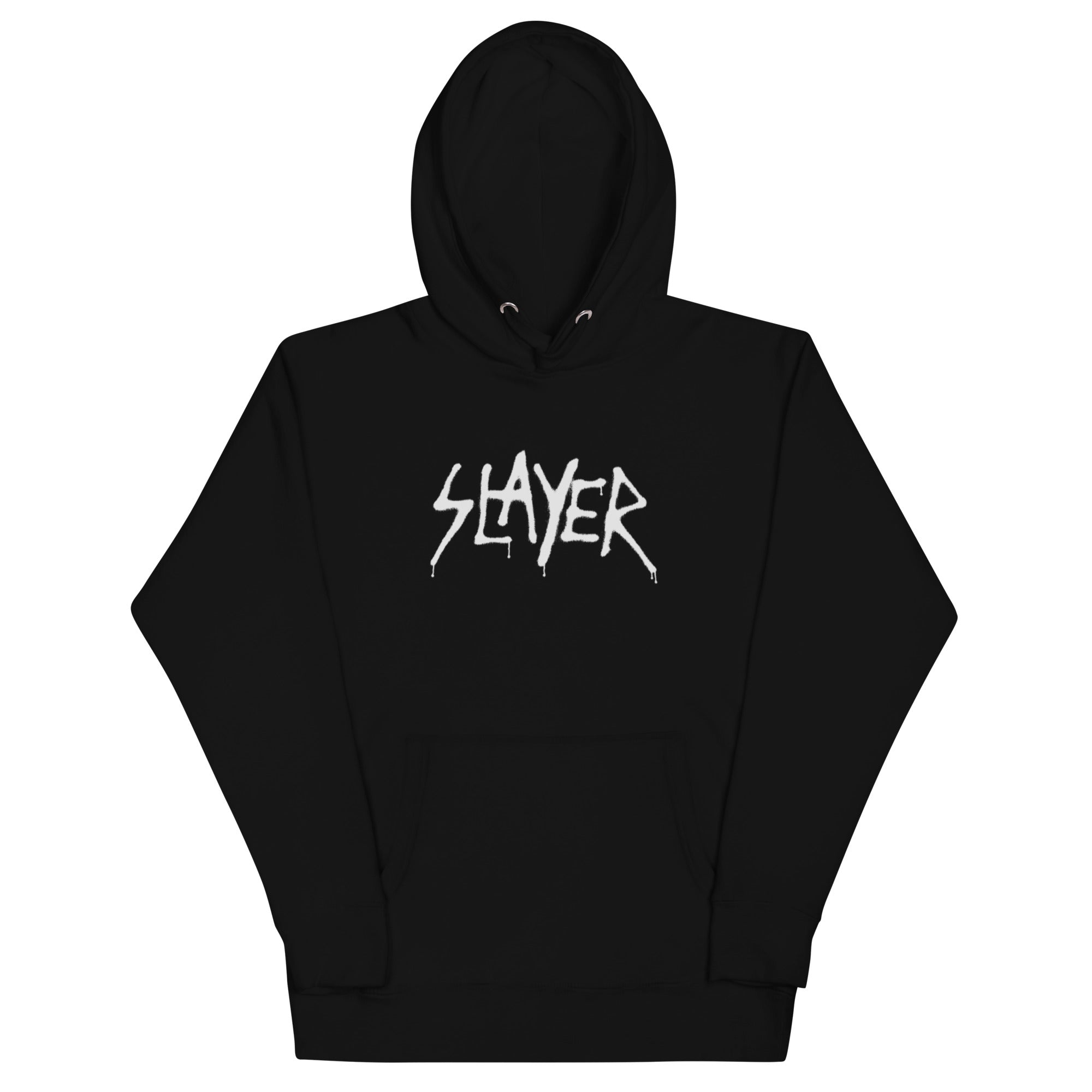 Slayer - White Drip Logo Hoodie [Apparel]