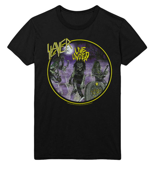 Stakes - Slayer Yellow Undead Jumbo Print T-Shirt []