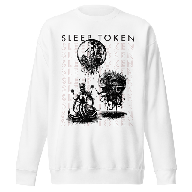 Stakes - Sleep Token Take Me Back Jumbo Print Sweatshirt []