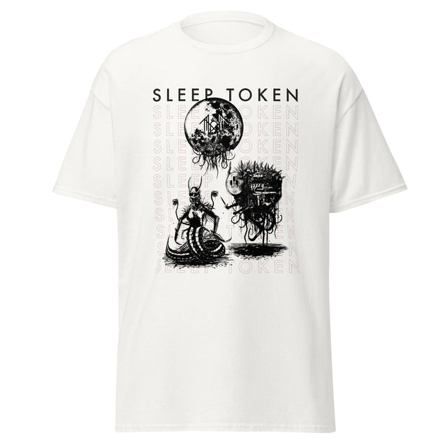 Stakes - Sleep Token Take Me Back Jumbo Print T-Shirt []