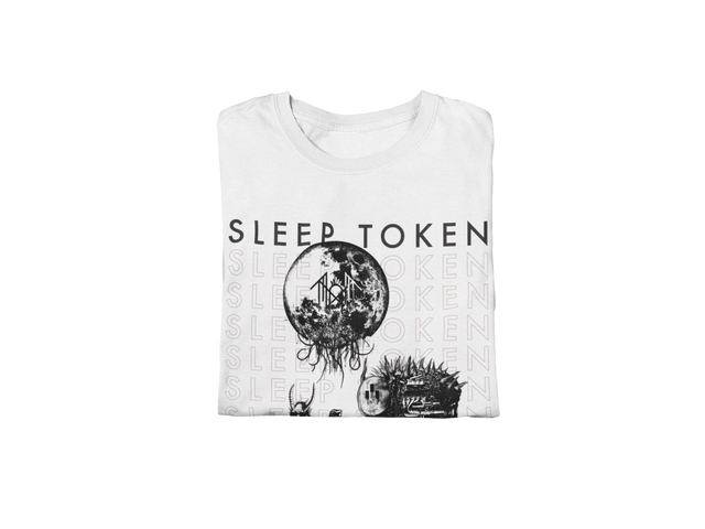 Stakes - Sleep Token Take Me Back Jumbo Print T-Shirt []