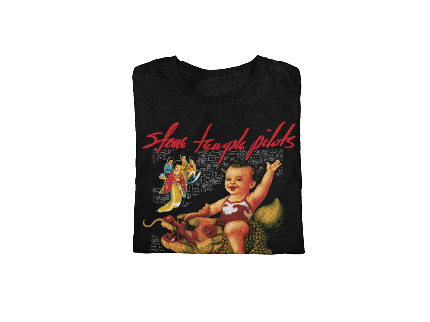 MERCHMOMENT Stone Temple Pilots - Purple Jumbo Print T-Shirt [Apparel]