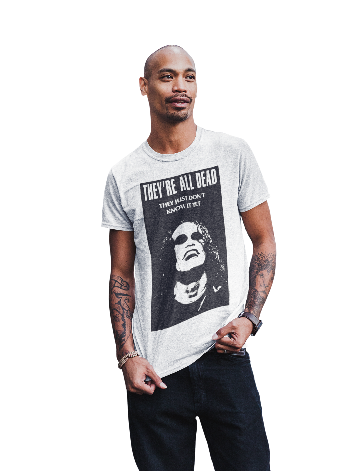 MERCHMOMENT The Crow - Dead Movie Poster Jumbo Print T-Shirt [Apparel]